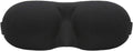 1Pc Black Sleep Mask 3D Sleeping Masks Eye Mask,Soft Silk Lightweight,Comfortable and Adjustable for Travel,Sleeping Masks,Easy to Carry,Sleep Masks and Snoring Health and Household,Sleep and Snoring