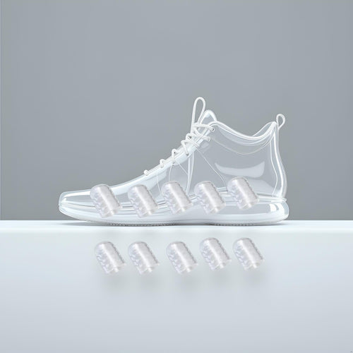 10Pcs Transparent Toe Covers for Women,Breathable Silicone Anti-Friction Toe Protector Clear Gel Little Toe Protectors Toe Sleeves for Blisters,Bunion Pads,Foot Health,Health and Household