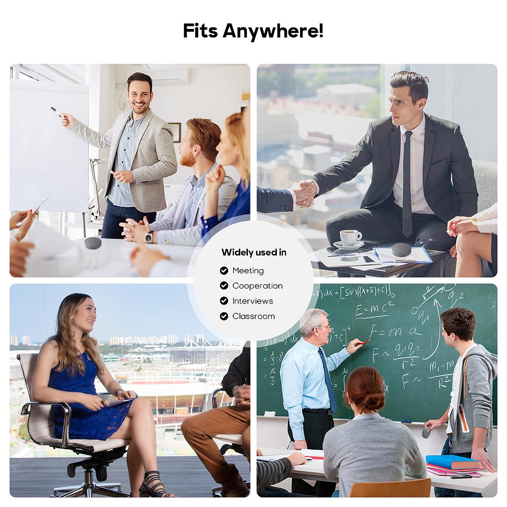 132G (9800 Hour) Voice Activated Recorder - Elasound Voice Recorder with AI-Intelligent Triple Noise Reduction, Portable Audio Recorder for Work, Lectures, Meetings, 100H Continuous Recording Device