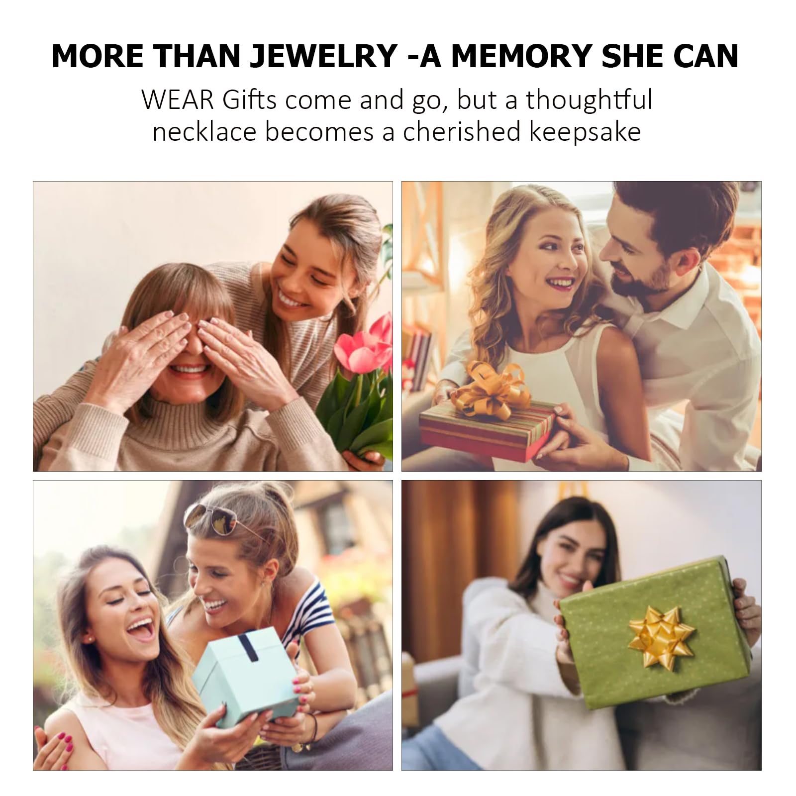 1.2CT Rose Heart Lab-Grown Emerald Necklace for Women Jewelry D Color VVS1 S925 Sterling Silver 18K Rose Gold Plated Necklace for Wife Girlfriend Mom Daughter Wedding Anniversary Christmas Birthday Gift for Women Engraved I Love You