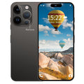 16PROMA X Unlocked Smartphone 6.9" HD Screen 6+256GB Smartphone with 128G Memory Card New System 6800mAh Long Battery Dual SIM/Fingerprint Lock/Face ID/GPS (Black)