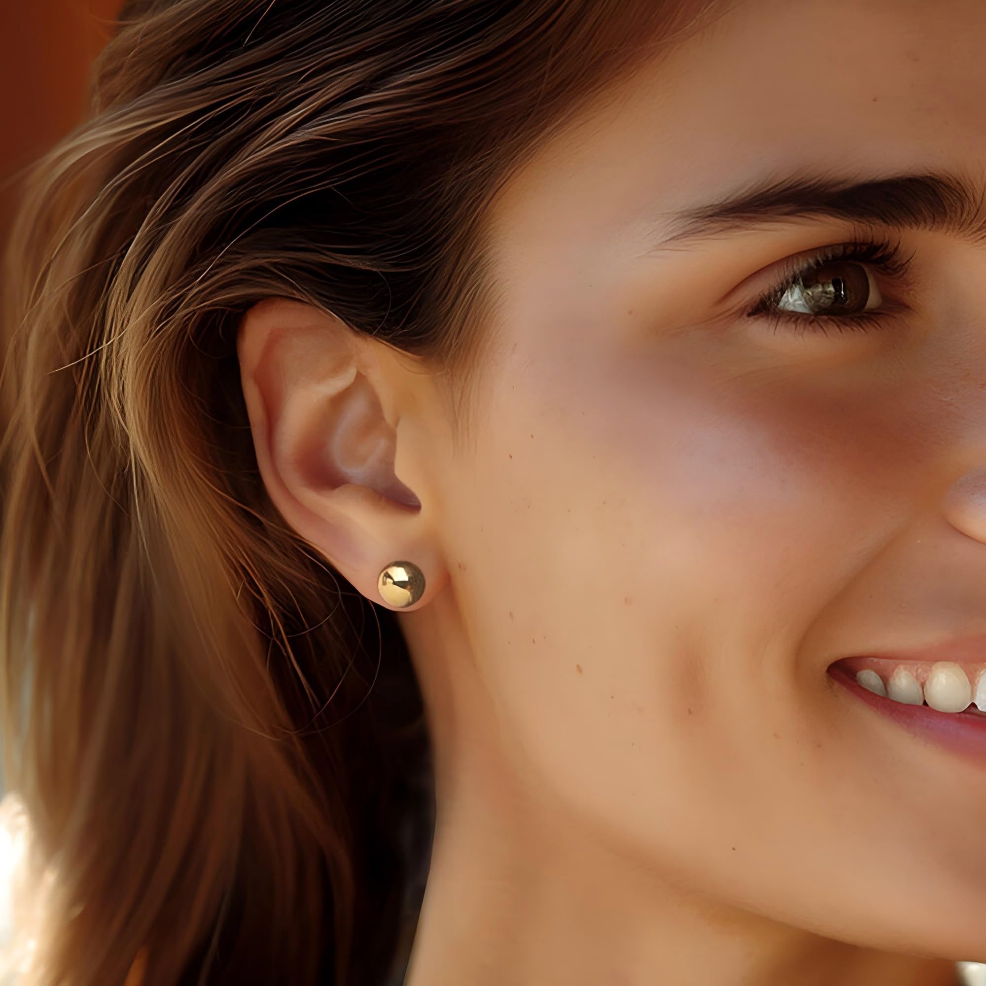 12 Pairs Chunky Gold Hoop Earrings for Women Trendy, Gold Plated Lightweight Classics Hypoallergenic Stack, Thick Open Twisted Huggie Hoops Earring Set