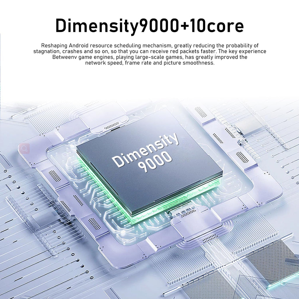 16PROMA X Unlocked Smartphone 6.9" HD Screen 6+256GB Smartphone with 128G Memory Card New System 6800mAh Long Battery Dual SIM/Fingerprint Lock/Face ID/GPS (Black)