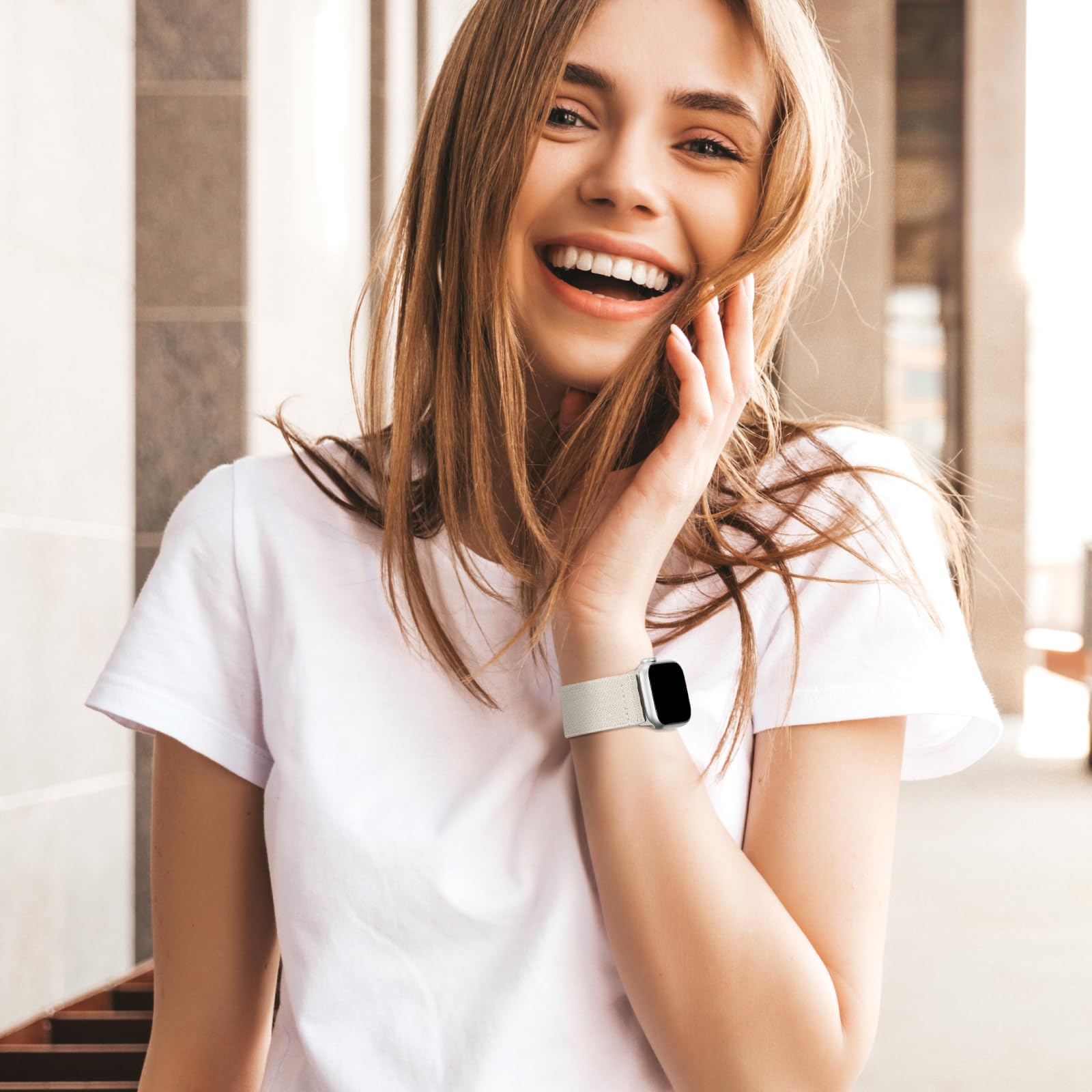 10 Pack Stretchy Bands Compatible with Apple Watch Band 40mm 38mm 41mm 42mm 44mm 45mm 46mm 49mm Women Men, Water-Resistant Solo Loop Elastic Sport Straps for iWatch Series 11 10 9 8 7 6 5 4 3 SE Ultra