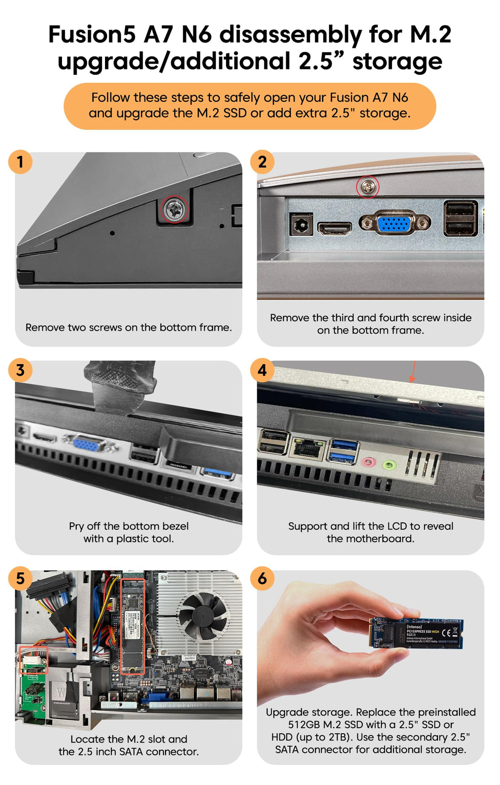 23.8" Full HD All in One PC Desktop Computer (Dec 2025 Release) - 16GB RAM, 512GB SSD, Windows 11, Intel 15th Gen Quad-Core CPU, HDMI, USB 3.0 - AIO PC with Wireless Keyboard, Mouse, 3MP Web Camera